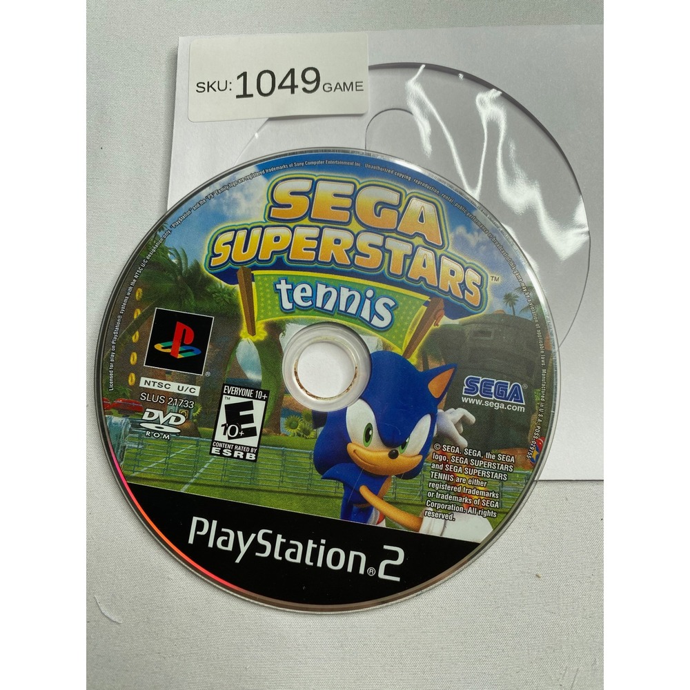 Sega Superstars Tennis Sony PlayStation 2